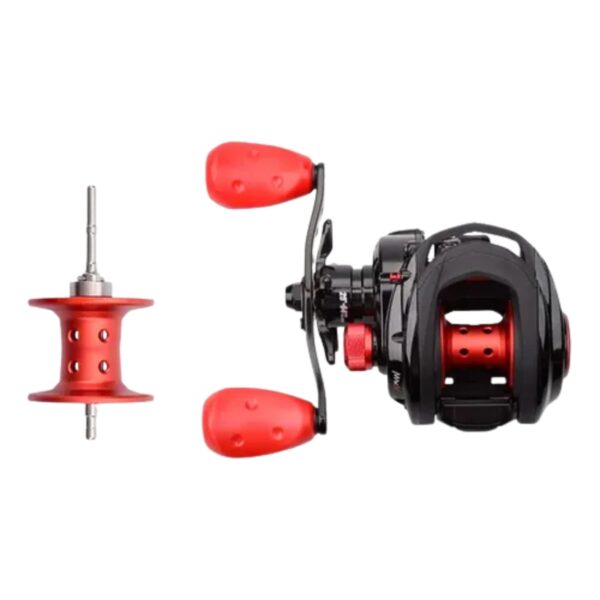 Carretilha Abu Garcia Max 4 detalhe knobs