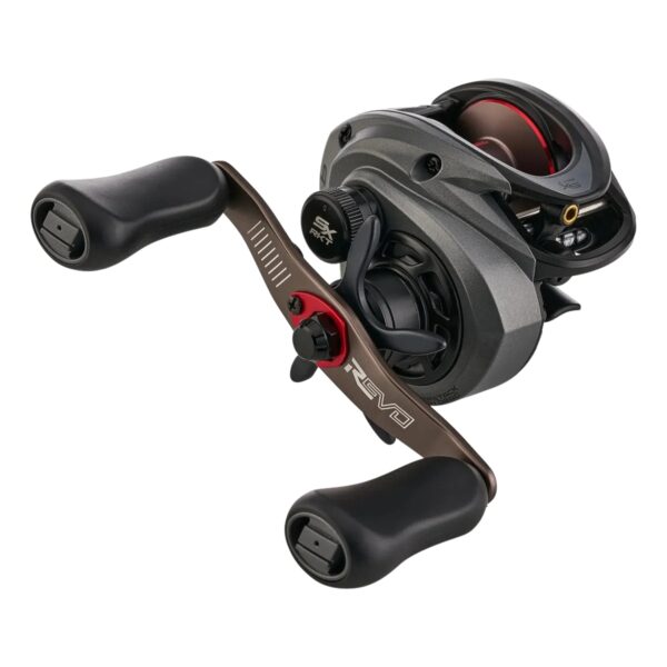 Carretilha Abu Garcia Revo5 SX Rocket vista frontal