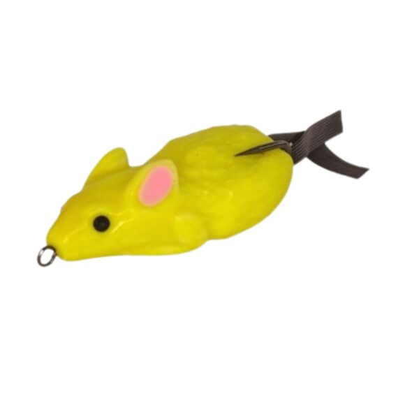 Isca Artificial Ratinho Turbo Turbo Iscas cor amarelo – 5,5cm 13g
