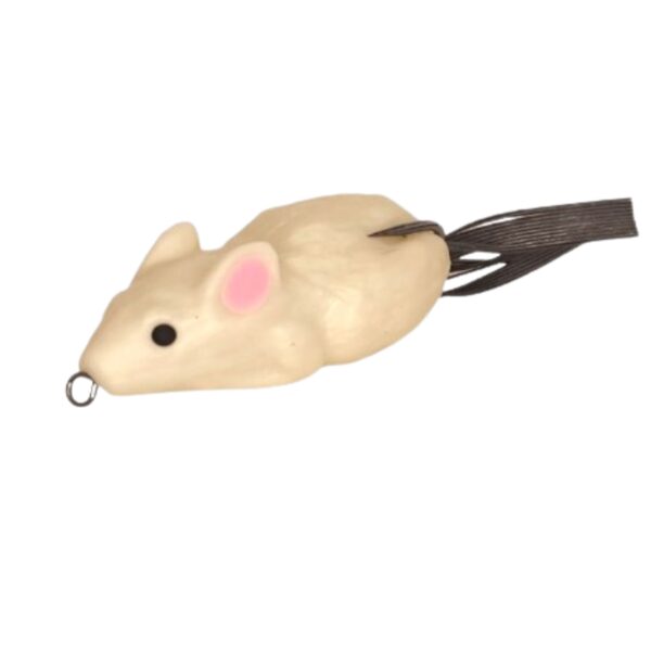 Isca Artificial Ratinho Turbo Turbo Iscas cor branco – 5,5cm 13g