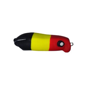 Isca Artificial Zara Bolha Turbo Iscas cor coral – 7,2cm 13g