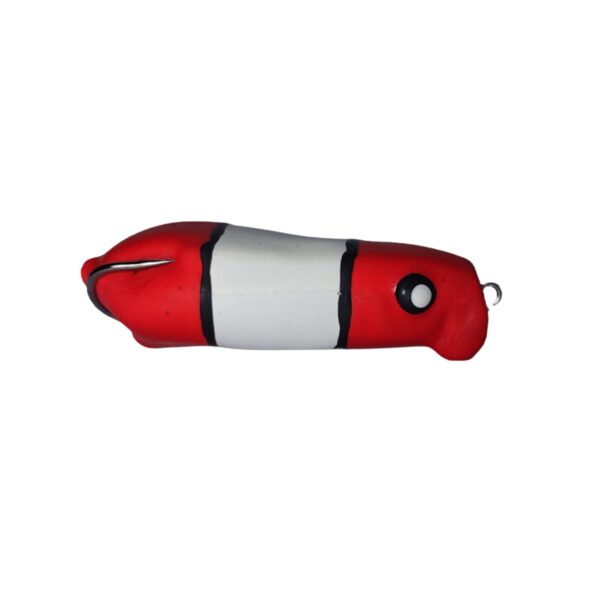 Isca Artificial Zara Bolha Turbo Iscas cor coral – 7,2cm 13g