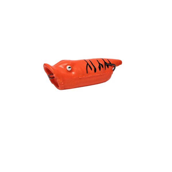 Isca Artificial Zara Popper Pro Line cor laranja – 9cm 14g
