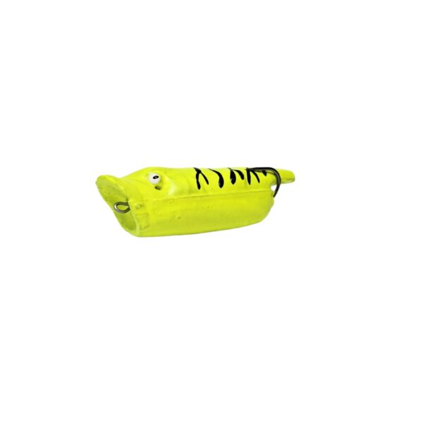 Isca Artificial Zara Popper Pro Line cor verde limao – 9cm 14g