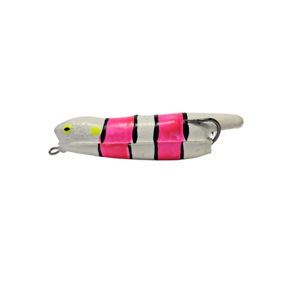 Isca Artificial Zara Pro Pro Line cor coral branca com rosa – 9,5cm 15g