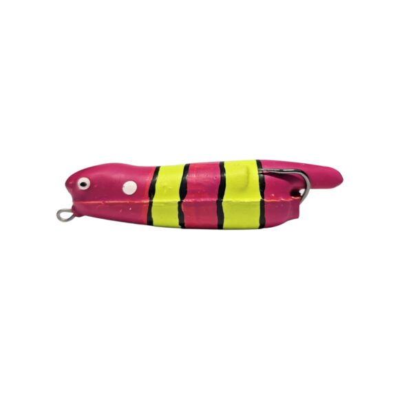 Isca Artificial Zara Pro Pro Line cor coral magenta com amarela – 9,5cm 15g