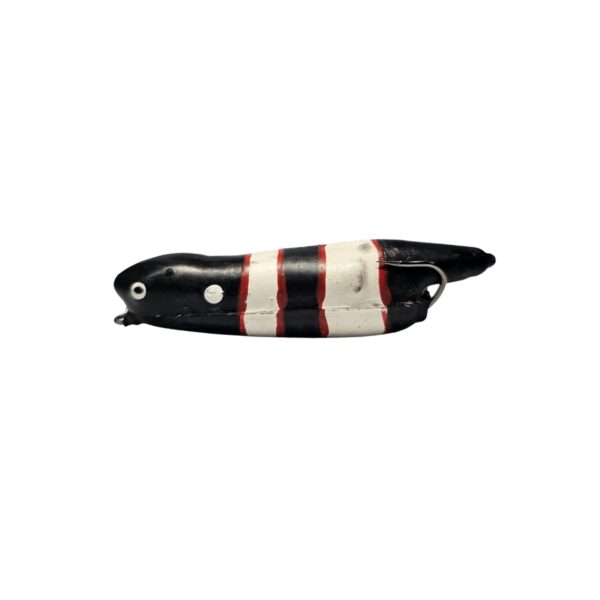 Isca Artificial Zara Pro Pro Line cor coral preto com listras brancas – 9,5cm 15g