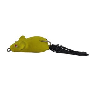 O Rato Frog Life isca anti-enrosco – 4,5cm 10g Cor Amarelo
