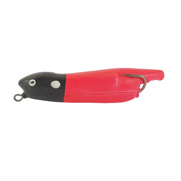 Isca Artificial Zara Pro Pro Line cor Pink com cabeça preta – 9,5cm 15g