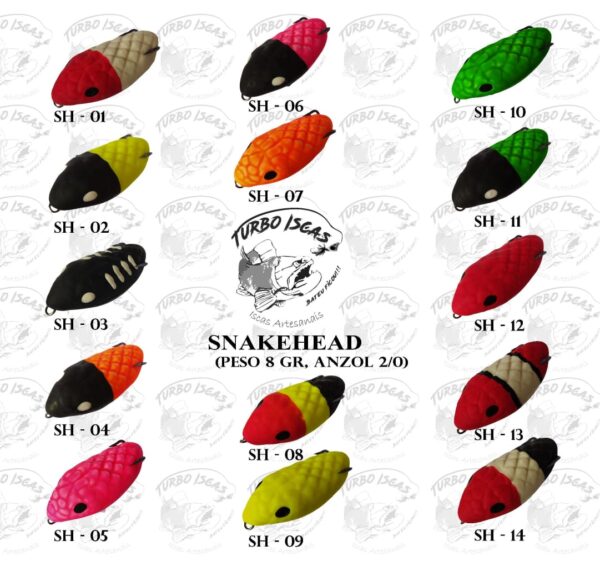 Isca Artificial Snakehead Turbo Iscas 5cm 8g Frog Antienrosco - Image 2