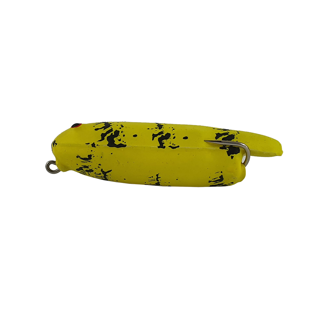 Isca Artificial Zara Frog Frog Life cor Amarelo