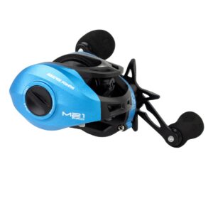 Carretilha M21 Pro Blue vista frontal
