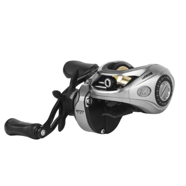 Carretilha Marine Venza 11000 GTO com freio de 4,5kg e recolhimento 7.5:1 manivela direita