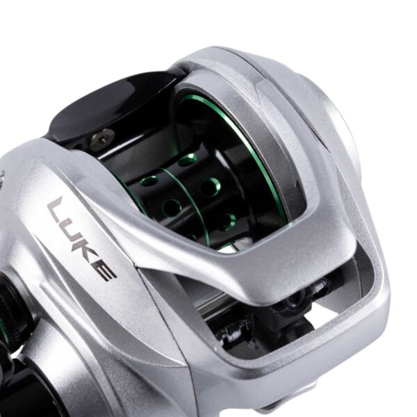 Carretilha Maruri Luke com recolhimento 6.3:1 e drag de 4kg detalhes carretel