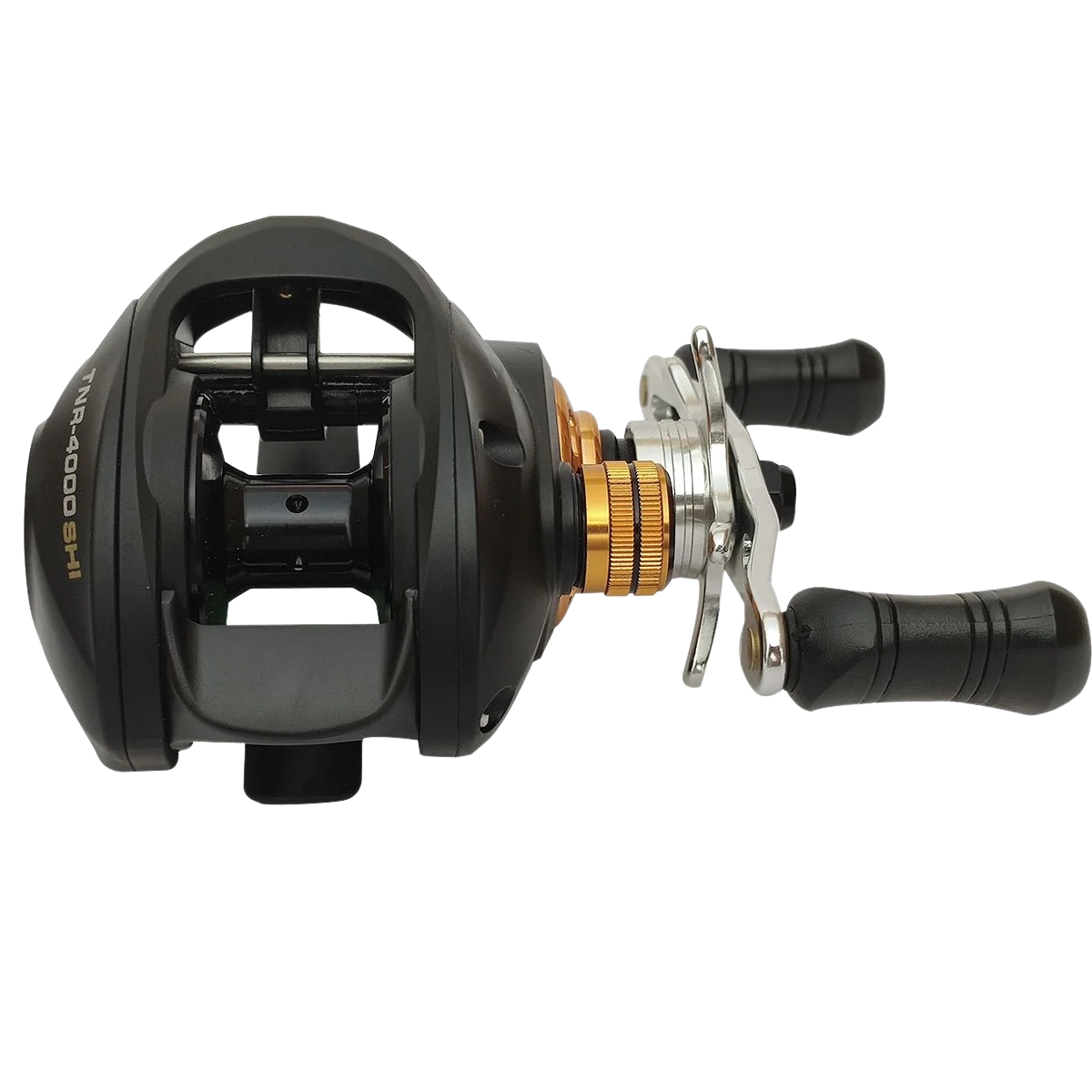 Carretilha Maruri TNT R 4000 com drag de 4,5kg e recolhimento 7.3:1 vista frontal