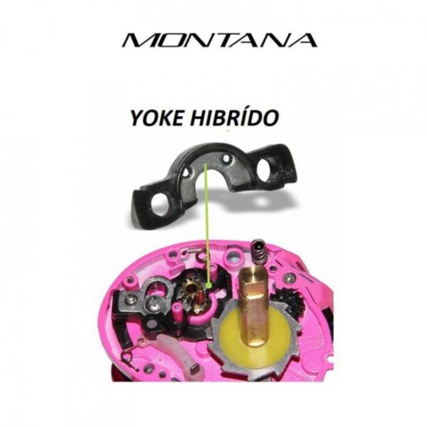 Carretilha Montana 10000 detalhes