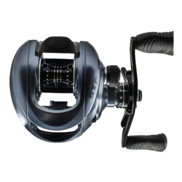 Carretilha Saint Plus STP 7 com drag de 4,5kg e recolhimento 7.1:1 vista superior