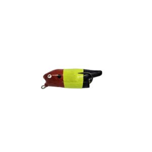 Isca Artificial Mini Zara Pro Line cor Preto amarelo e vermelho – 7cm 10g
