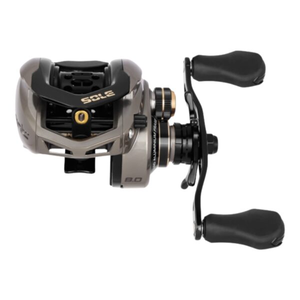 Carretilha Saint Sole G3 Finesse vista frontal do devanador
