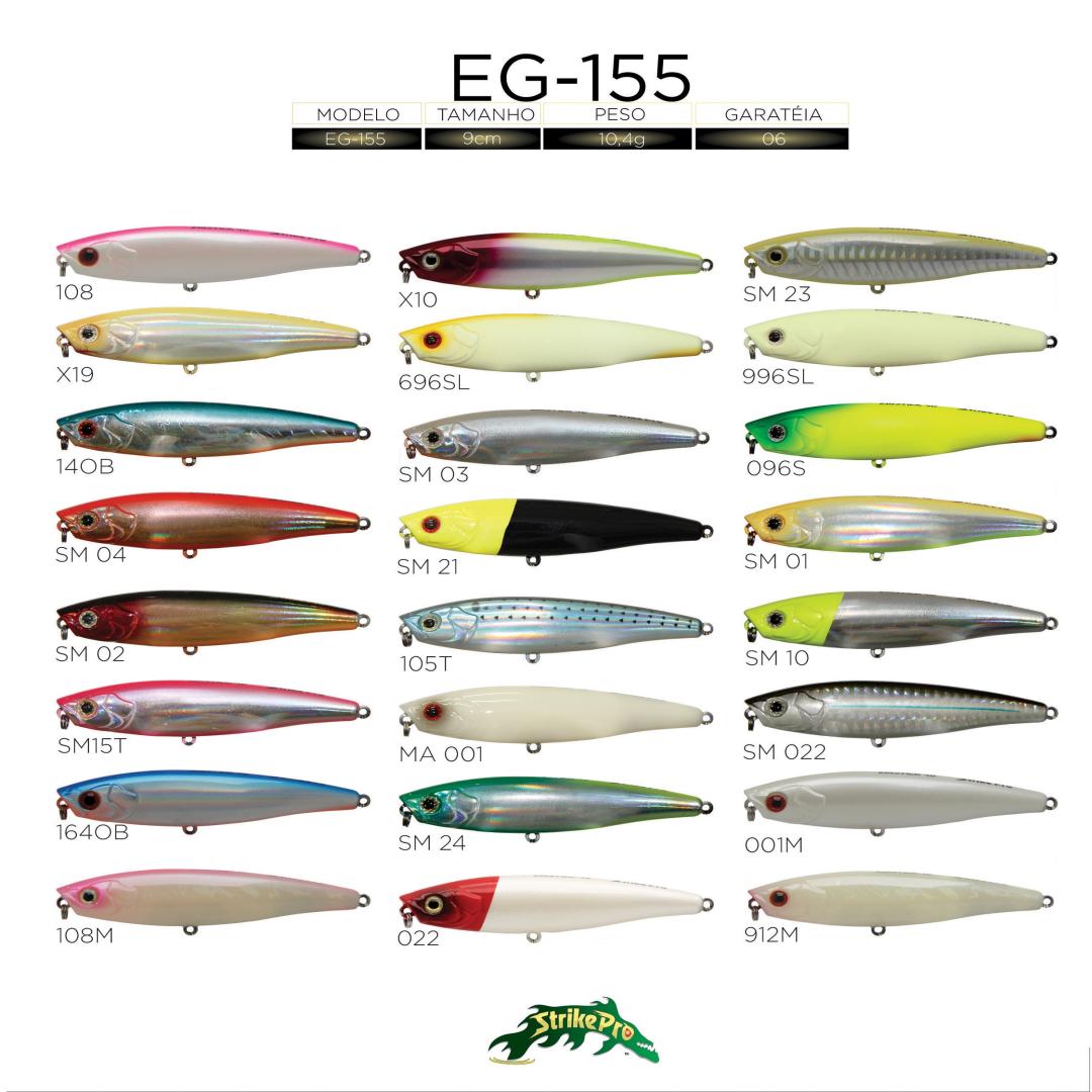 Isca ZigStick 90 Strike Pro 9cm 10g ação superfície stick zara rattlin