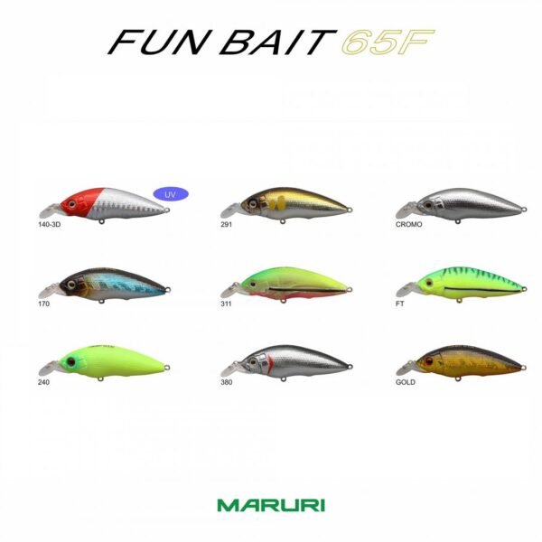 isca artificial fun bait 65f maruri cores