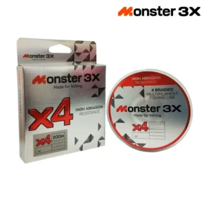 linha multifilamento 4fios monster 3x verde