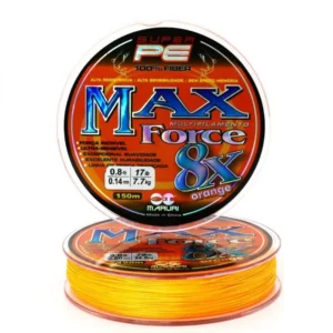 linha multifilamento max force maruri laranja