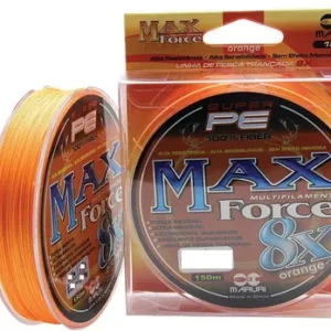 linha multifilamento max force maruri laranja