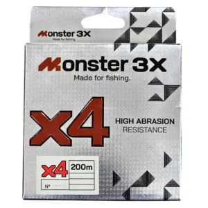linha multifilamento 4fios monster 3x verde