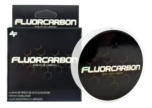 Linha Fluorocarbon Leader 10m – Albatroz Fishing – Transparente – Várias libragens