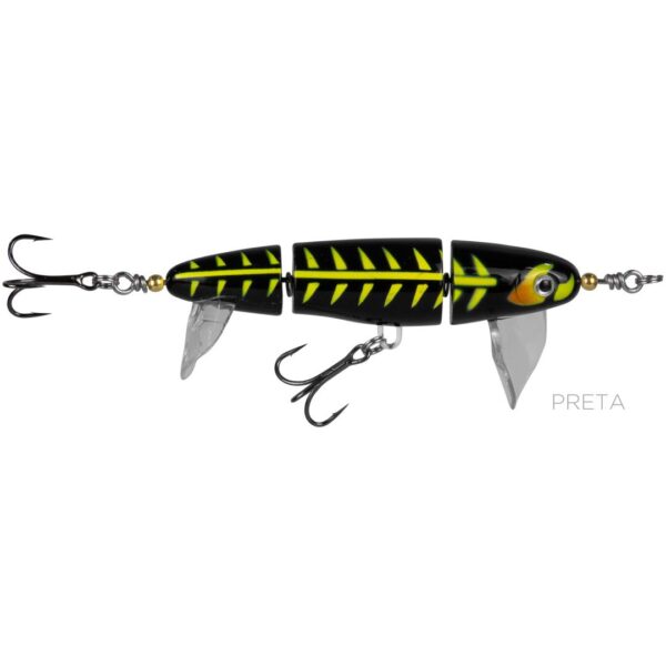 Isca Artificial Rebola 100 Kawana – Stickbait de superfície cor preta