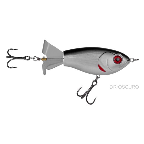 stickbait, isca artificial, superfície, tucunaré, traíra, dourado pequeno, arremesso longo, ataque rápido, pesca esportiva, isca Kawana, alta durabilidade cor dr escuro