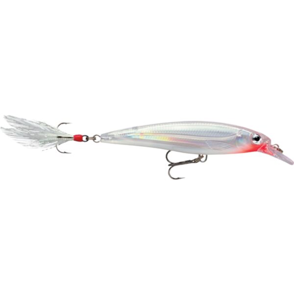 Isca Artificial X‑Rap XR10 Natural 10cm Meia-Água cor glass ghost