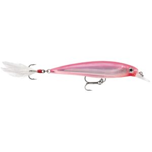 Isca Artificial X‑Rap XR10 Natural 10cm Meia-Água cor hot pink