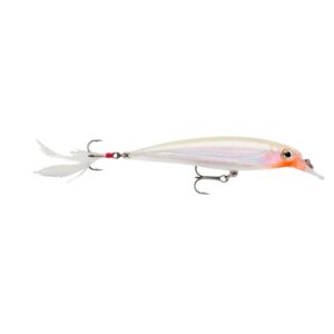 Isca Artificial X‑Rap XR10 Natural 10cm Meia-Água cor glow ghost