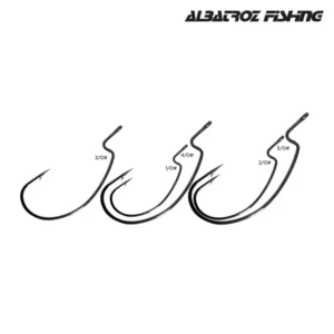 Anzol Offset Worm Rock Fish Strong Albatroz