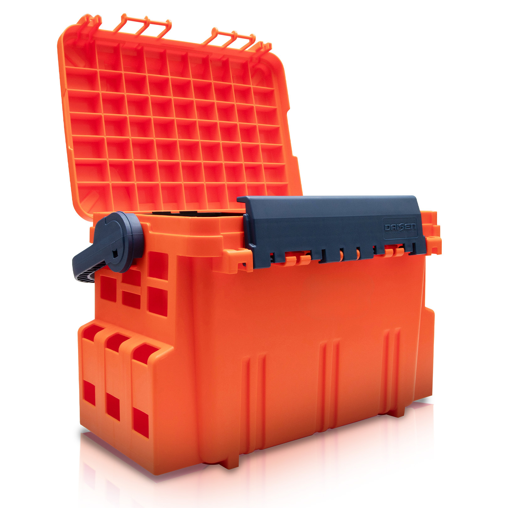 CAIXA DE PESCA DAISEN DS 7000 LARANJA