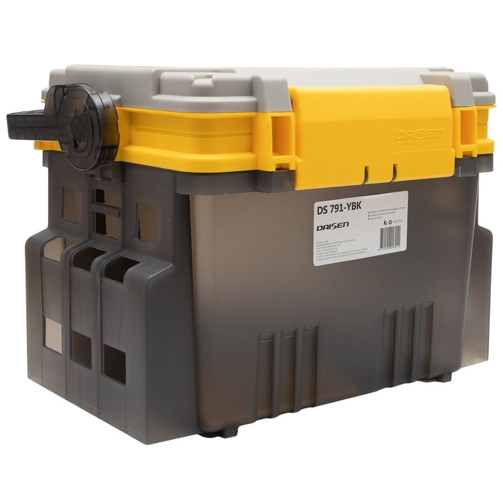 CAIXA DE PESCA DAISEN DS 7050 amarelo