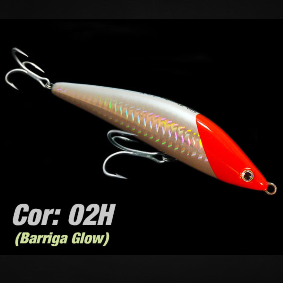 Isca Artificial Tunão 12S 12cm 33g Cor 02H