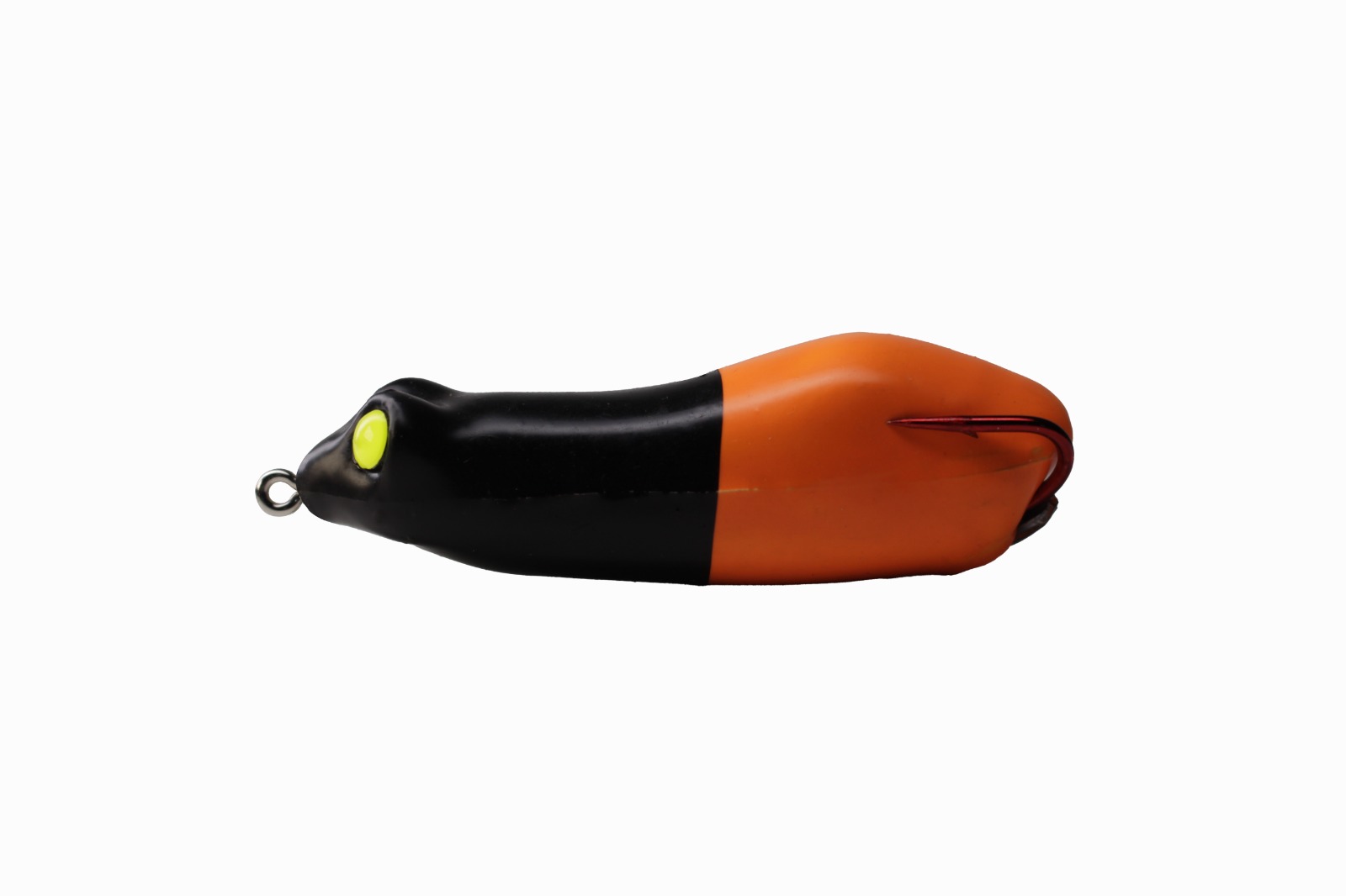 Isca Artificial Zaruto - Tropical frog Cor preto com laranja