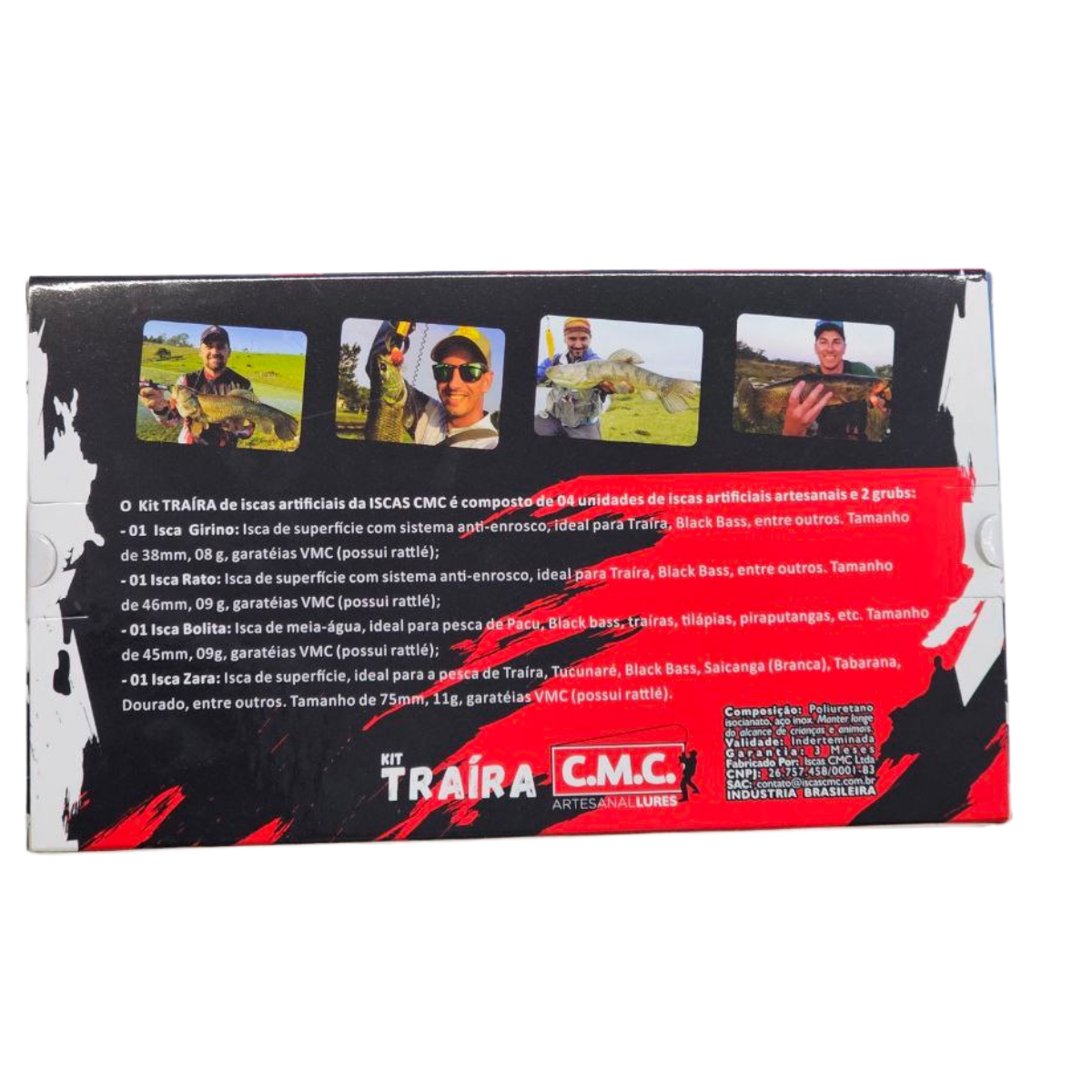 Kit Traíra CMC – Conjunto Premium de Iscas para Traíra - Image 3