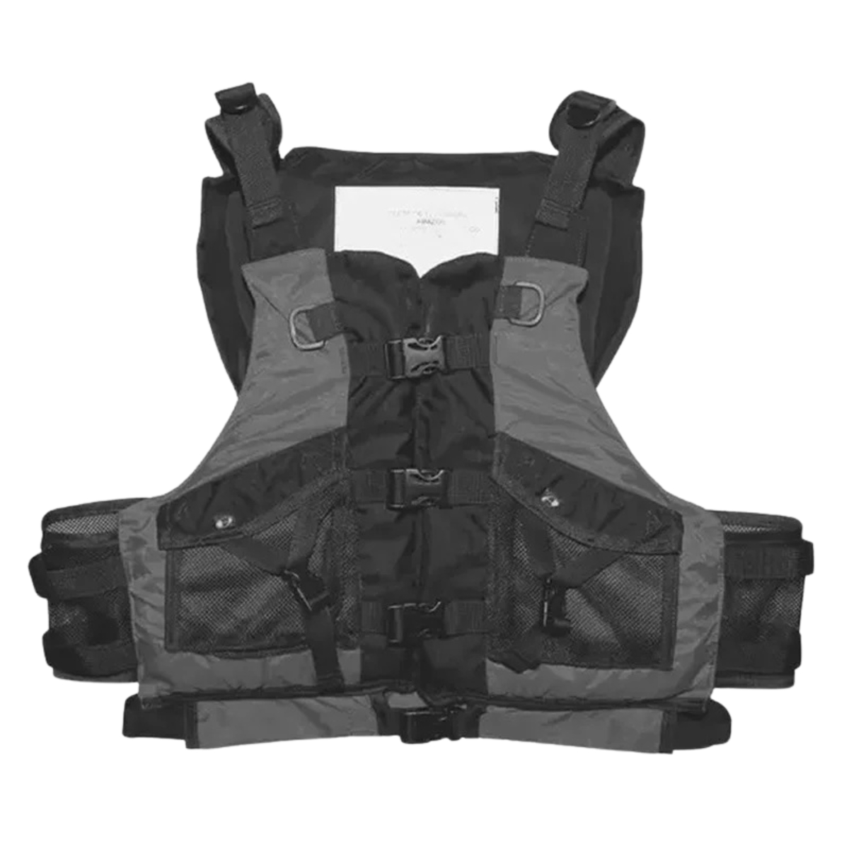 Colete Salva Vidas Fishing Amazon G/GG Hidro2Eko (70 kg a 110 kg) cinza