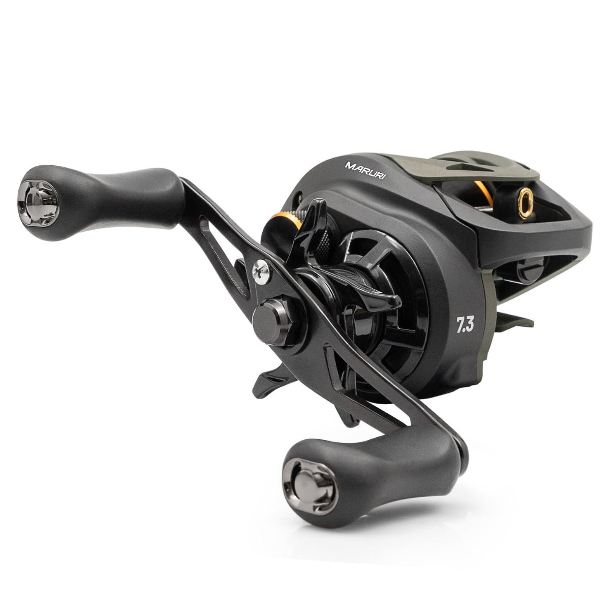 carretilha maruri attack atb7 black perfil baixo